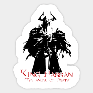 King Hassan - Azrael Sticker